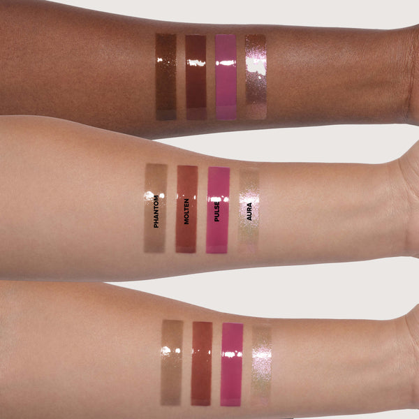 High Shine Mini Lip Gloss Duo Arm Swatches