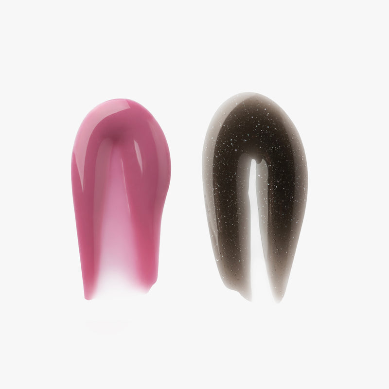 Pulse + Phantom | High Shine Mini Lip Gloss Duo Swatch