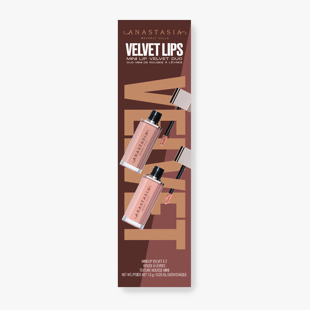 Pure Hollywood + Kiss | Velvet Lips Mini Lip Velvet Duo