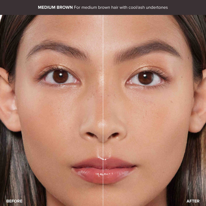 Medium Brown | Perfectly Shaped Brow Before & After