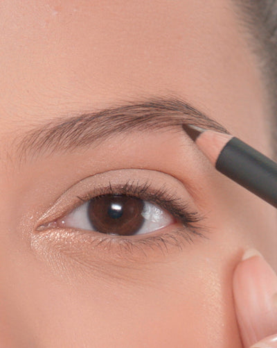 Applying Perfect Brow Pencil in Dark Brown