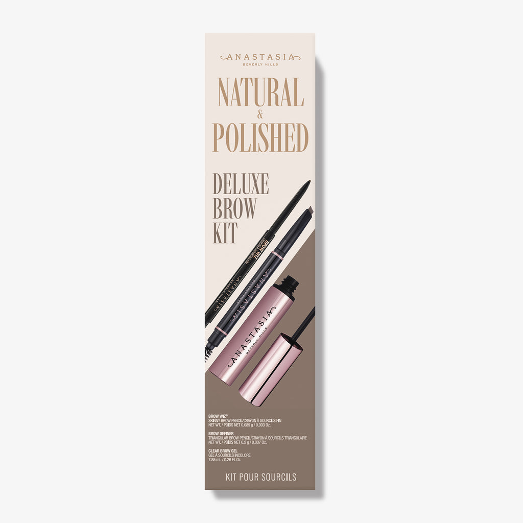 Soft Brown | Natural & Polished Deluxe Brow Kit 