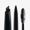Dark Brown | Natural & Polished Deluxe Brow Kit -  Close Up Image
