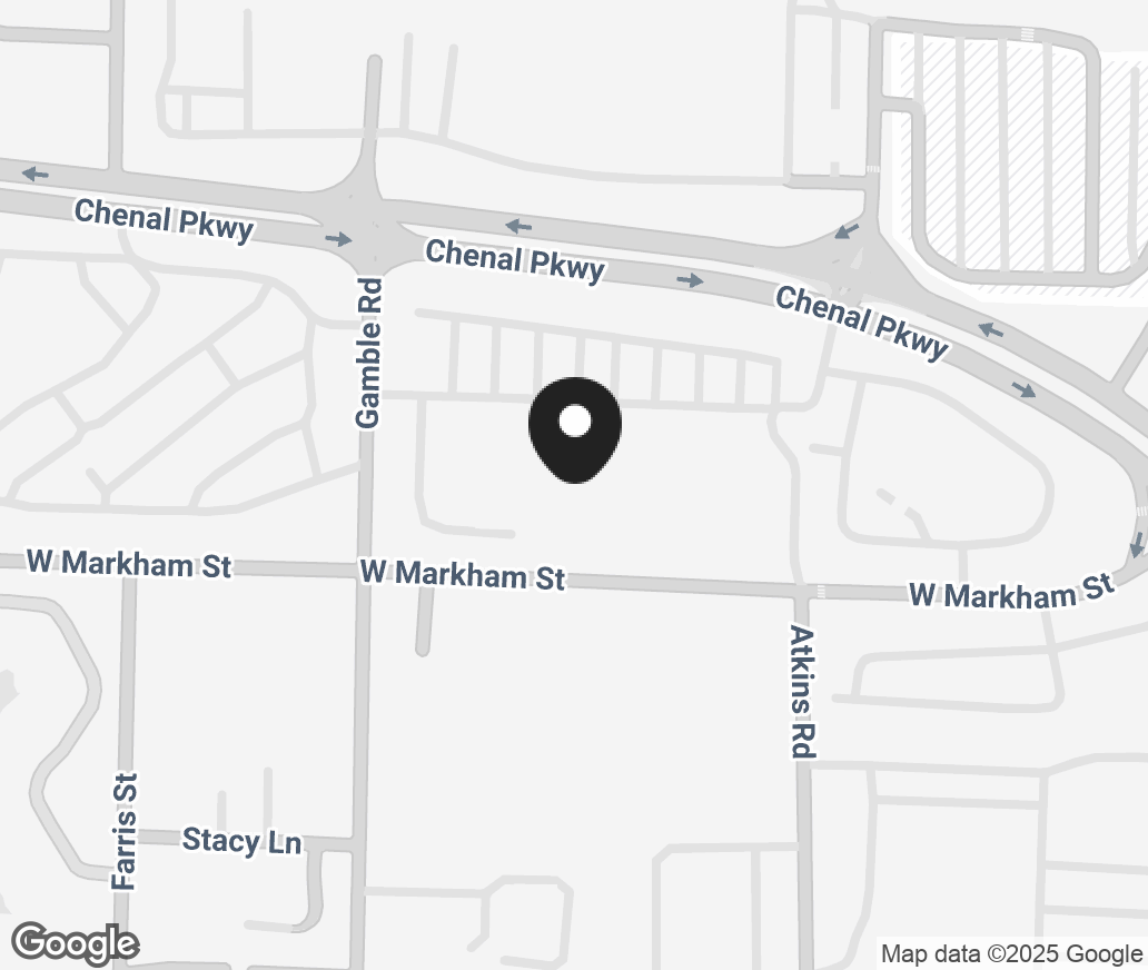 Google Map of 12801-C Chenal Parkway, Little Rock AR 72211