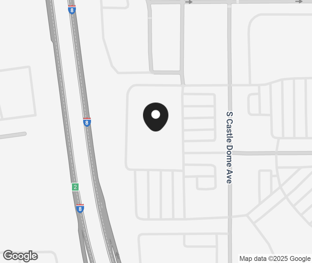 Google Map of 1350 S Castle Dome Ave, Yuma AZ 85365