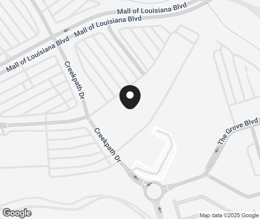 Google Map of 9330 Mall Of Louisiana Boulevard, Baton Rouge LA 70836