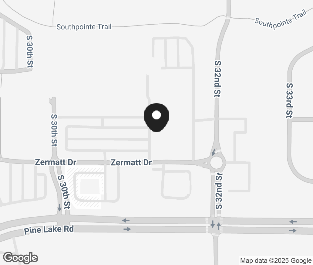 Google Map of 3120 Pine Lake Rd, Lincoln NE 68516