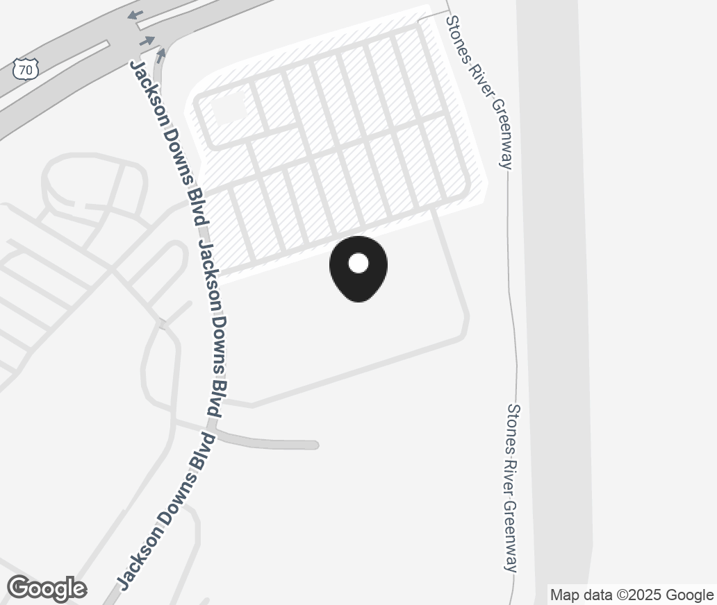 Google Map of 2330 Jackson Downs Blvd, Nashville TN 37214