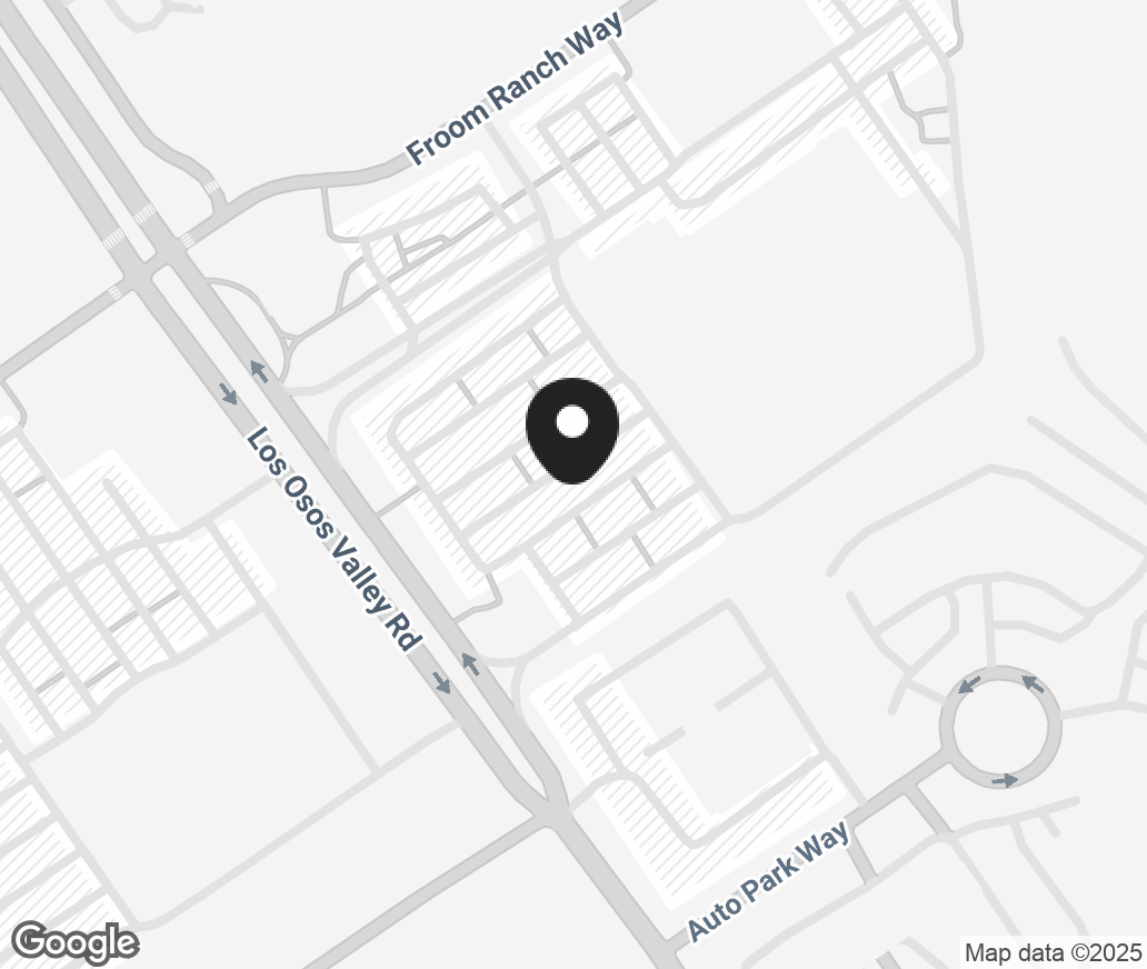 Google Map of 11990 Los Osos Valley Rd, San Luis Obispo CA 93405