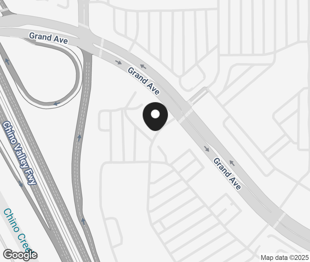 Google Map of 3849 Grand Avenue, Chino CA 91710