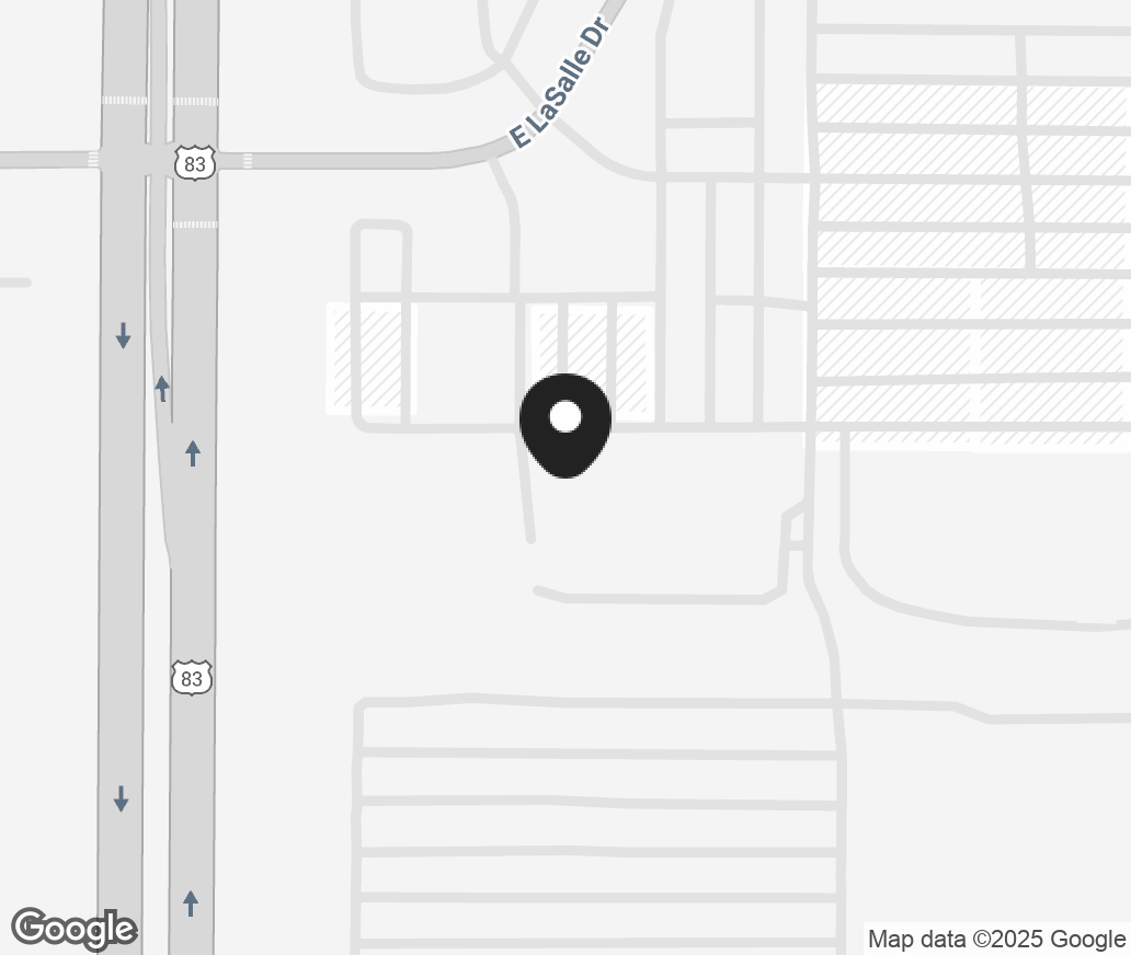 Google Map of 1461 East Lasalle Drive, Bismarck ND 58503