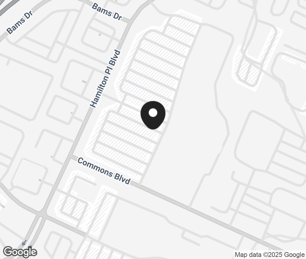 Google Map of 2220 Hamilton Place Blvd, Chattanooga TN 37421