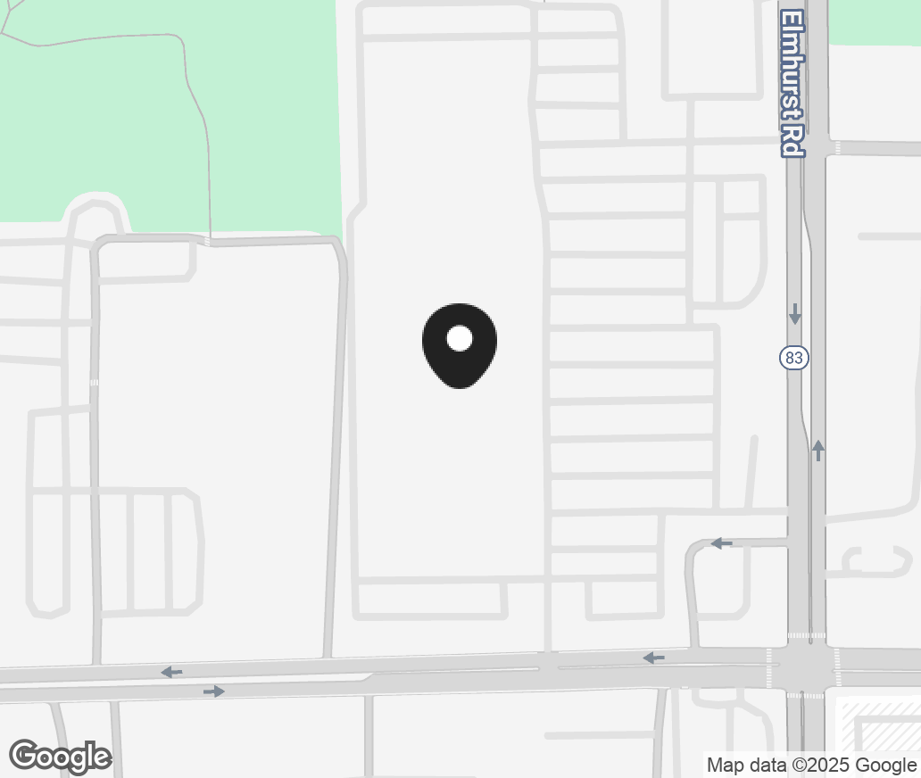 Google Map of 1500 S Elmhurst Rd, Mt Prospect IL 60056