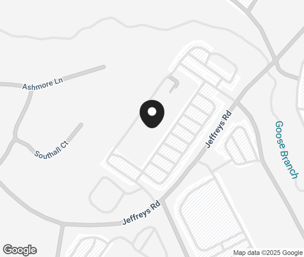 Google Map of 1472 Jeffreys Rd, Rocky Mount NC 27804