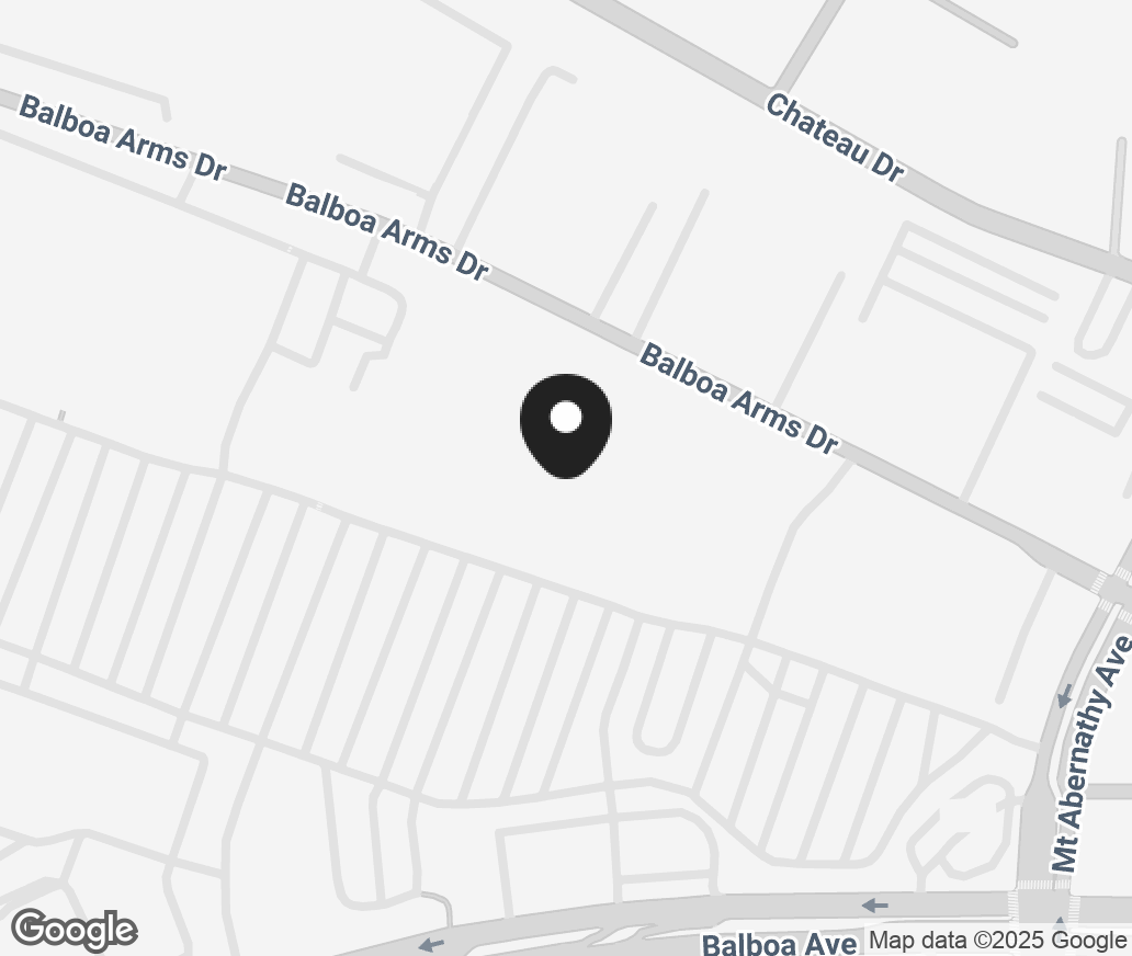 Google Map of 5680 Balboa Ave, San Diego CA 92111-2702