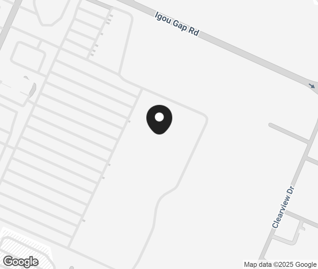 Google Map of 1816 Gunbarrel Rd, Chattanooga TN 37421