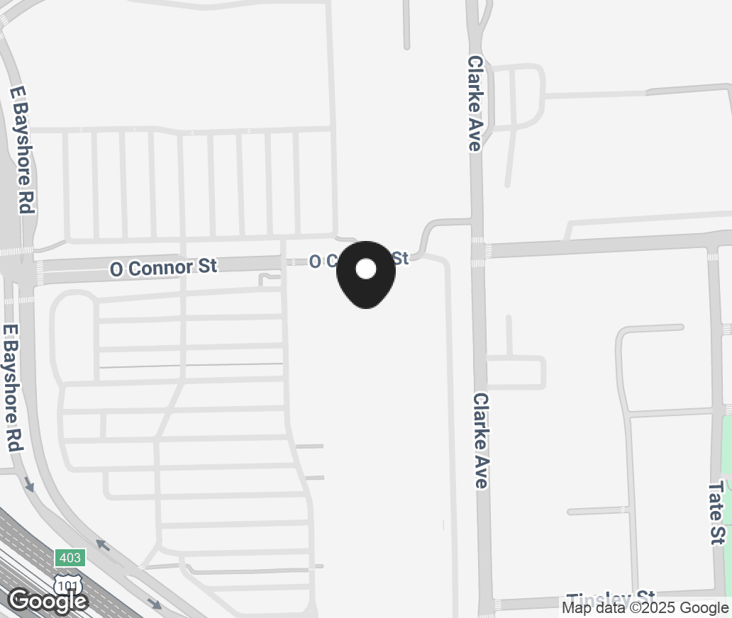 Google Map of 1771 E Bayshore Avenue, East Palo Alto CA 94303