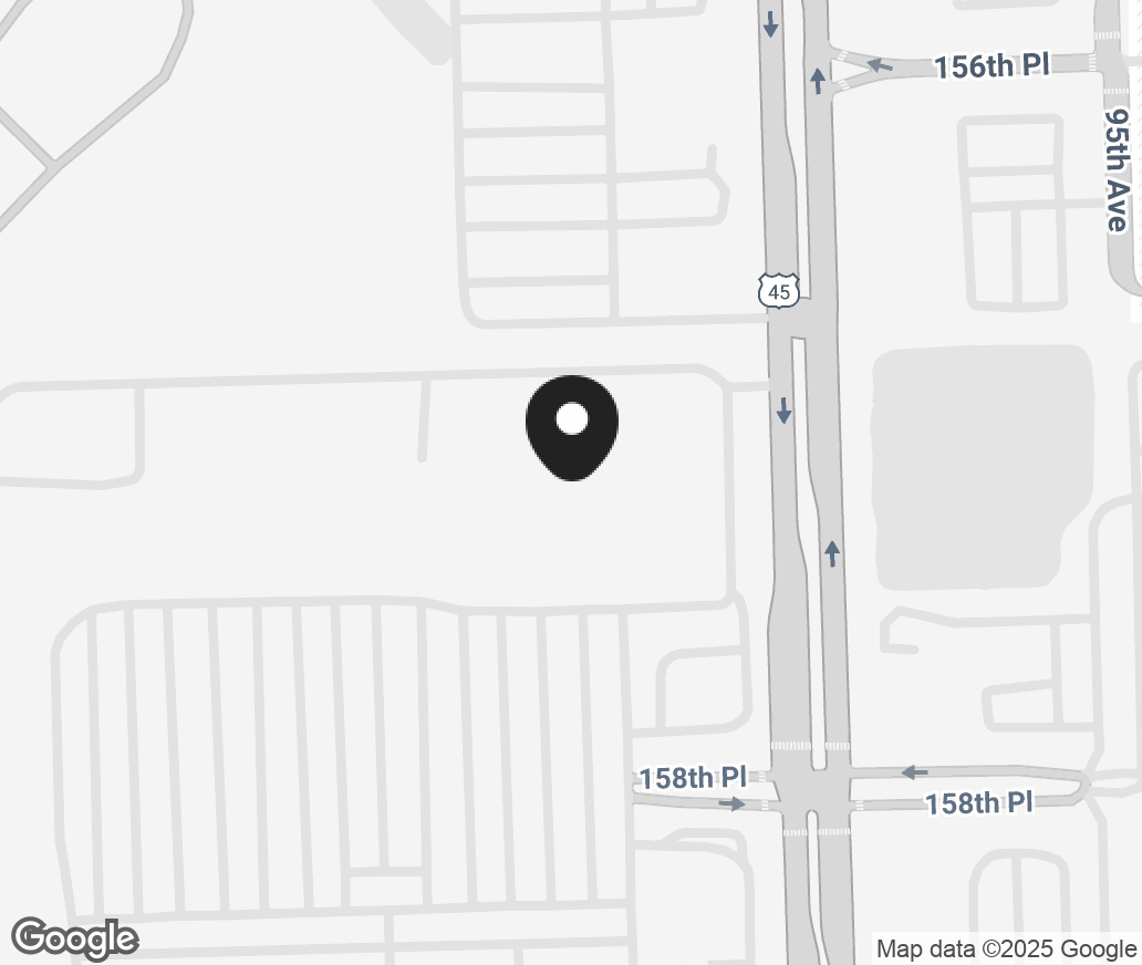 Google Map of 15754 S Lagrange Road, Orland Park IL 60462