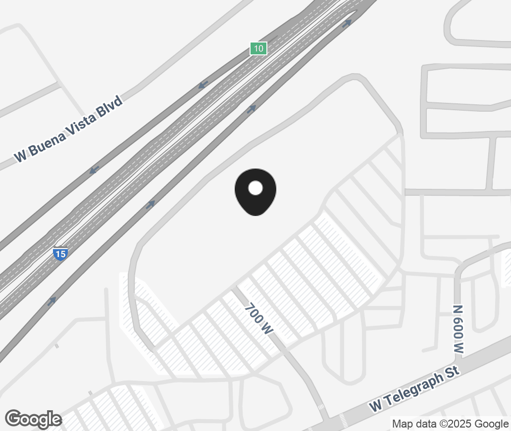 Google Map of 650 W Telegraph, Washington UT 84780