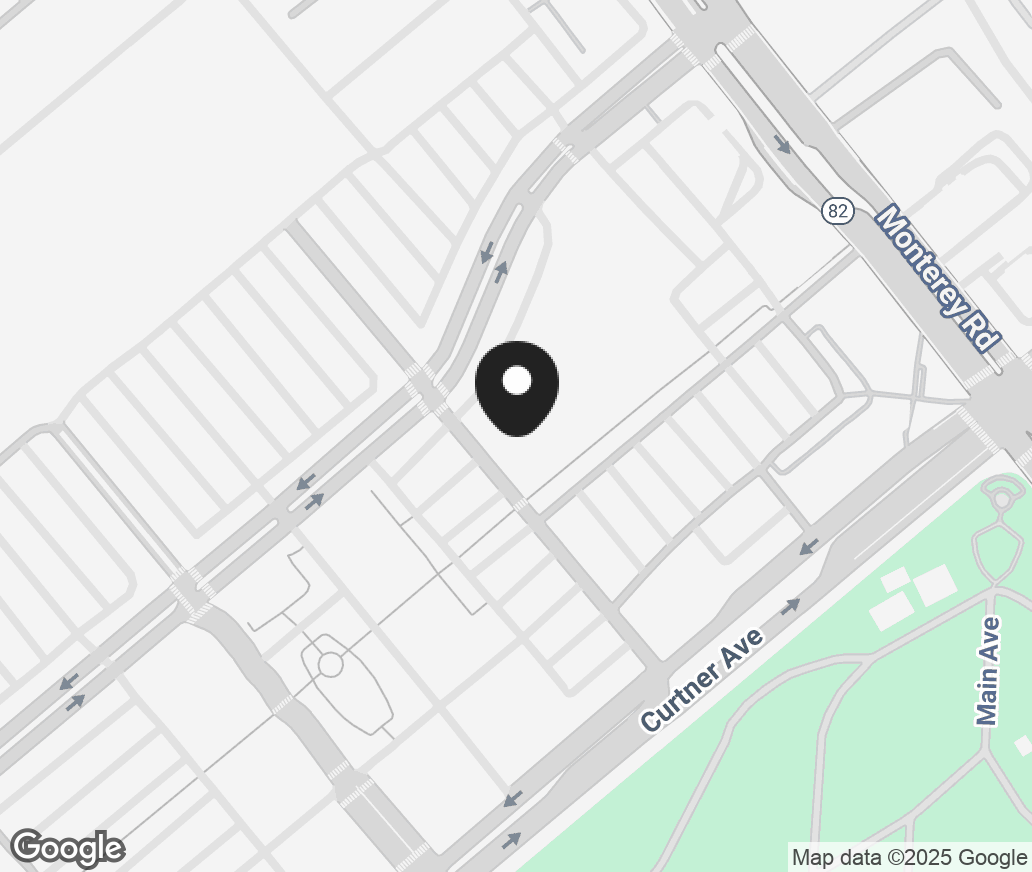 Google Map of 31 Curtner Ave, San Jose CA 95125