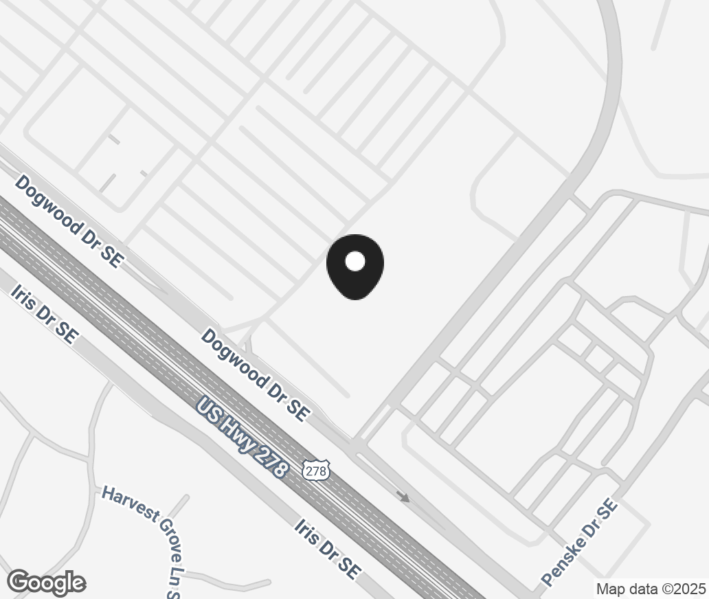 Google Map of 1630 Dogwood Dr Se, Conyers GA 30013