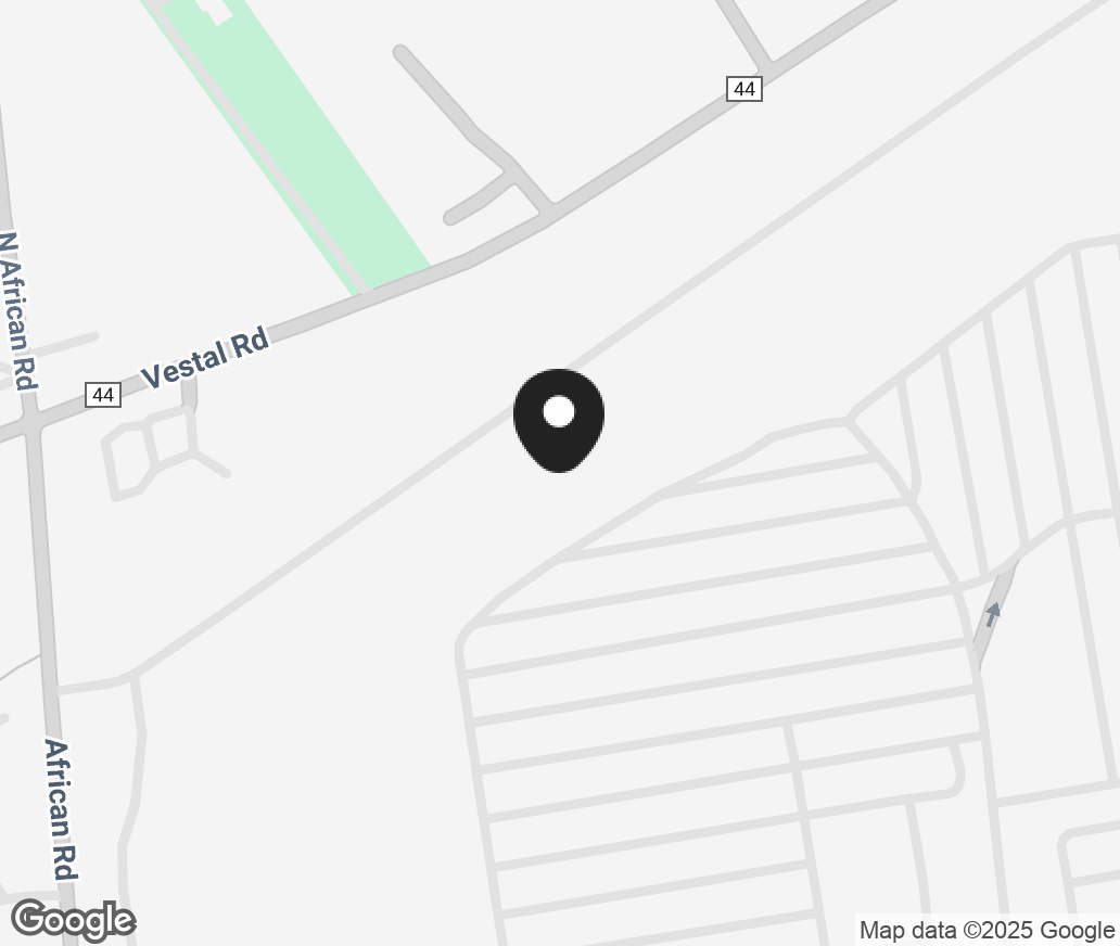 Google Map of 2417 Vestal Parkway East, Vestal NY 13850