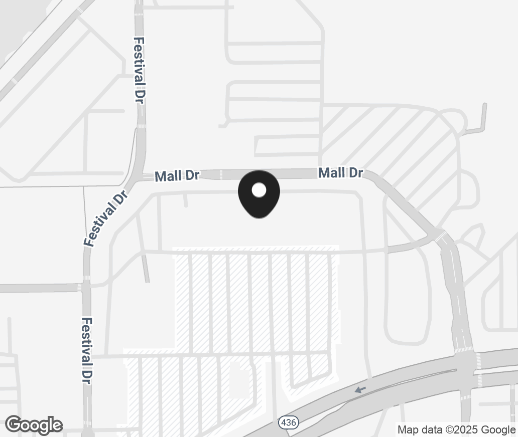 Google Map of 375 E Altamonte Drive, Altamonte Springs FL 32701