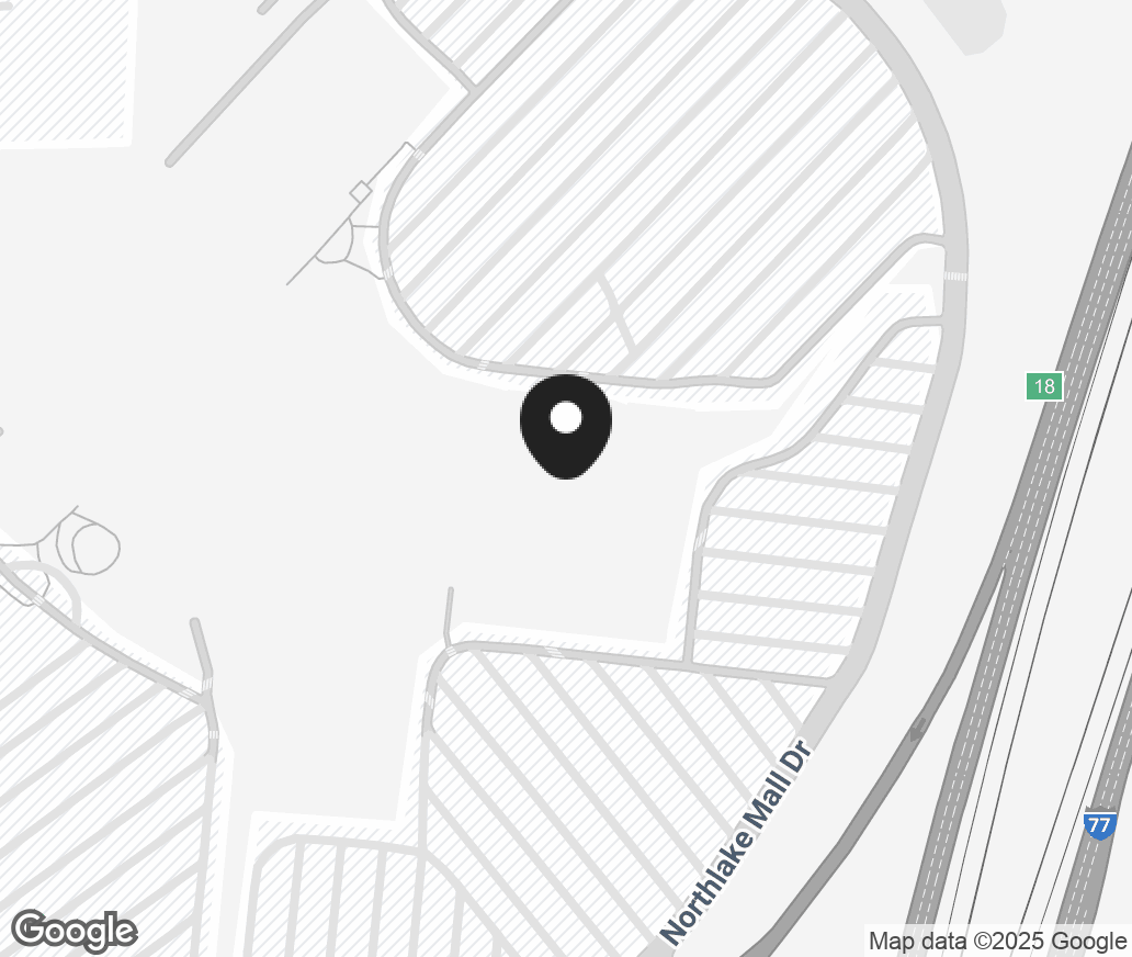 Google Map of 7115 Northlake Mall Drive, Charlotte-Northlake NC 28216