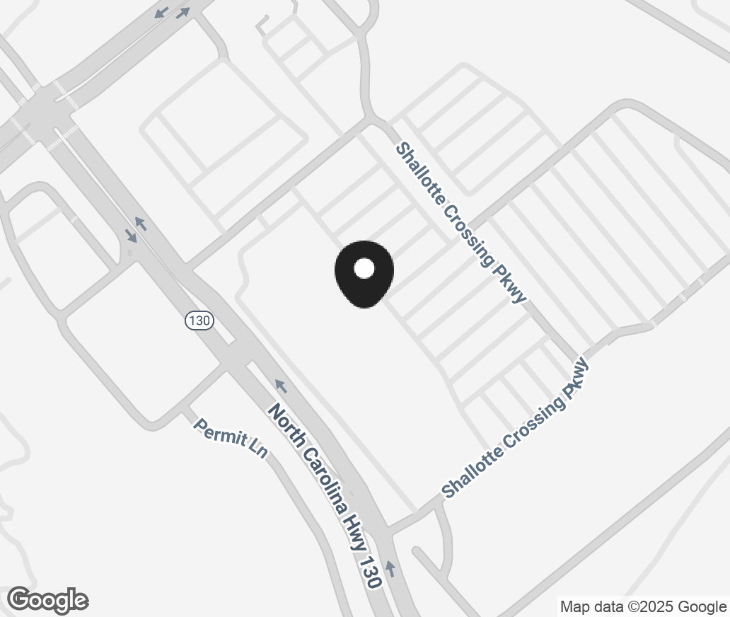 Google Map of 130 Shallotte Crossing Pkwy Ste 1, Shallotte NC 28470