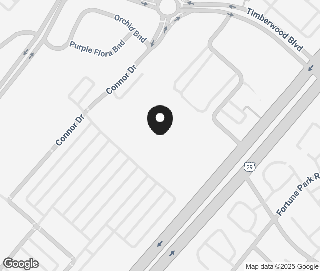 Google Map of 312 Connor Dr, Charlottesville VA 22911