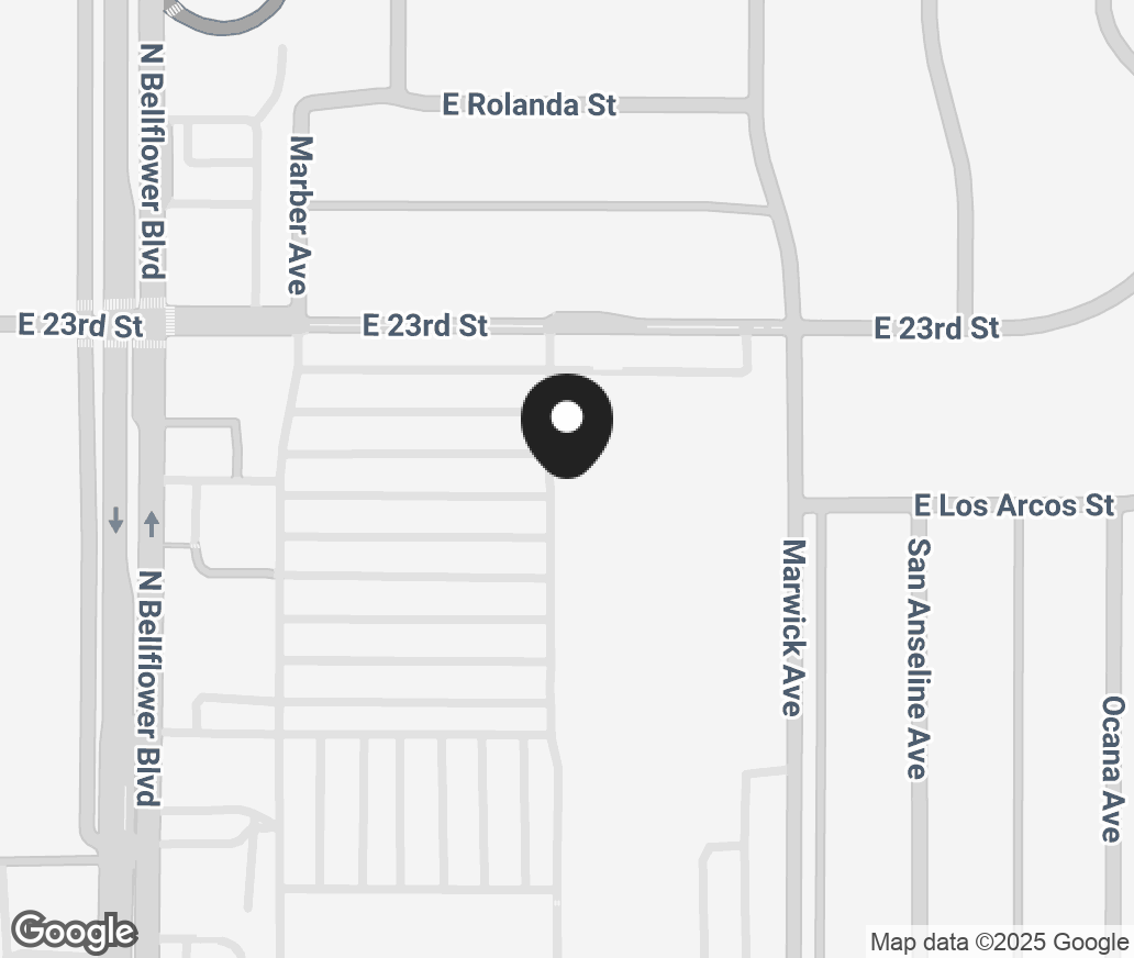 Google Map of 2270 N Bellflower Blvd, Long Beach CA 90815