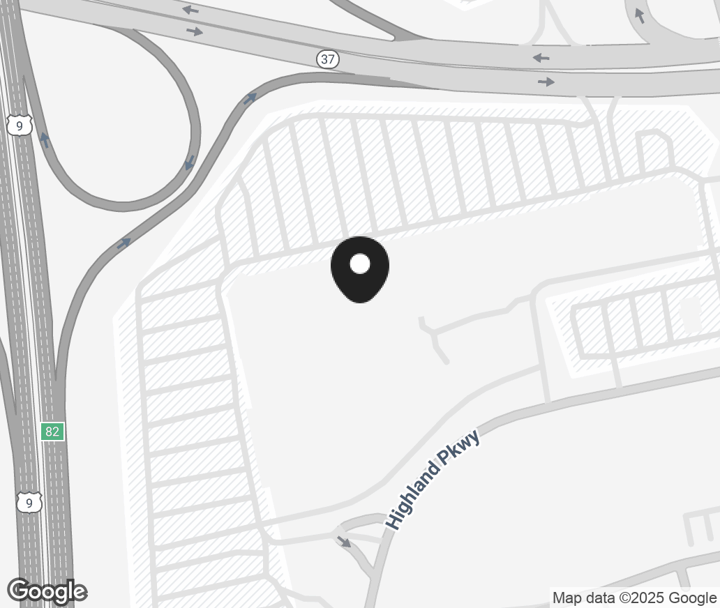 Google Map of 1 Route 37 W, Toms River NJ 08753