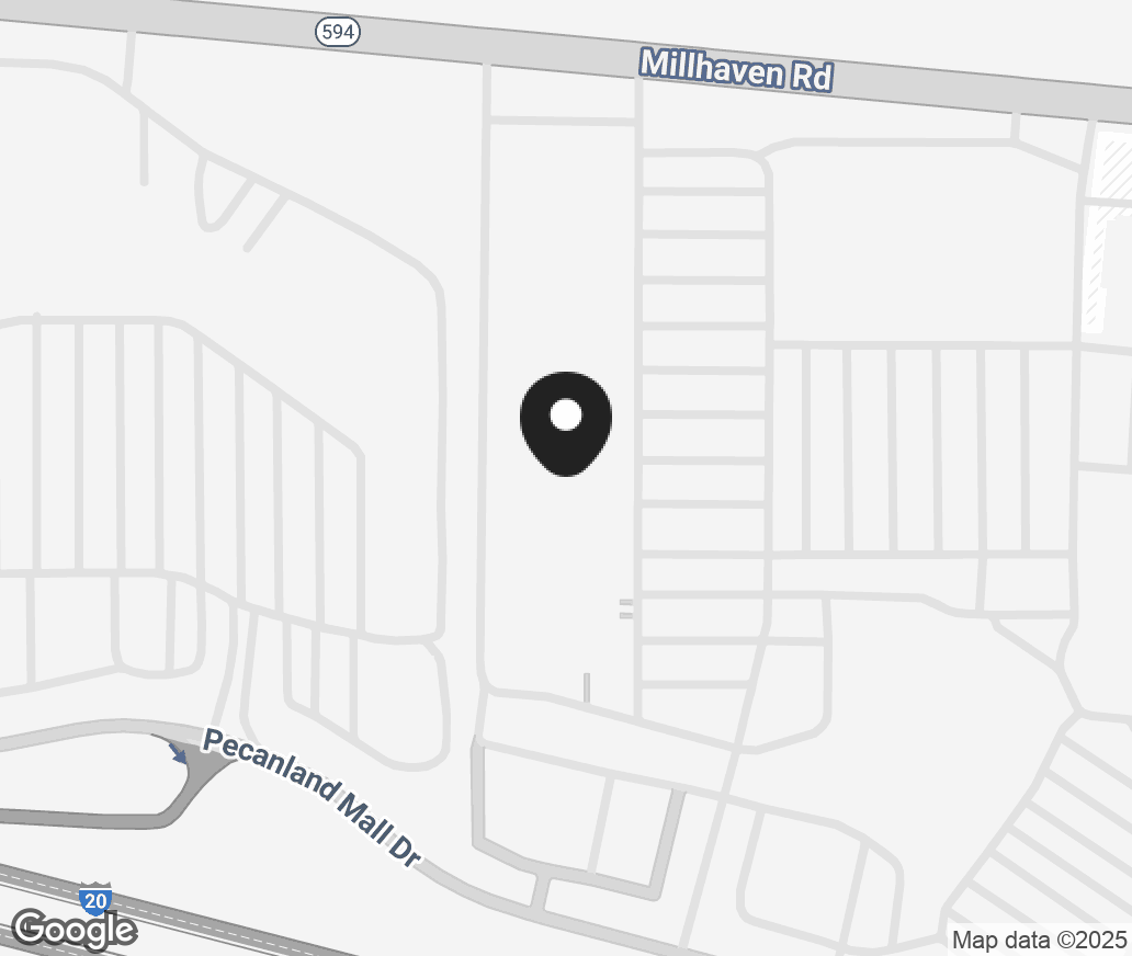 Google Map of 4429 Pecanland Mall Drive, Monroe LA 71203