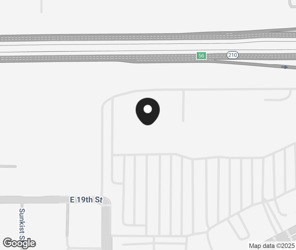 Google Map of 1923 N Campus Ave, Upland CA 91784
