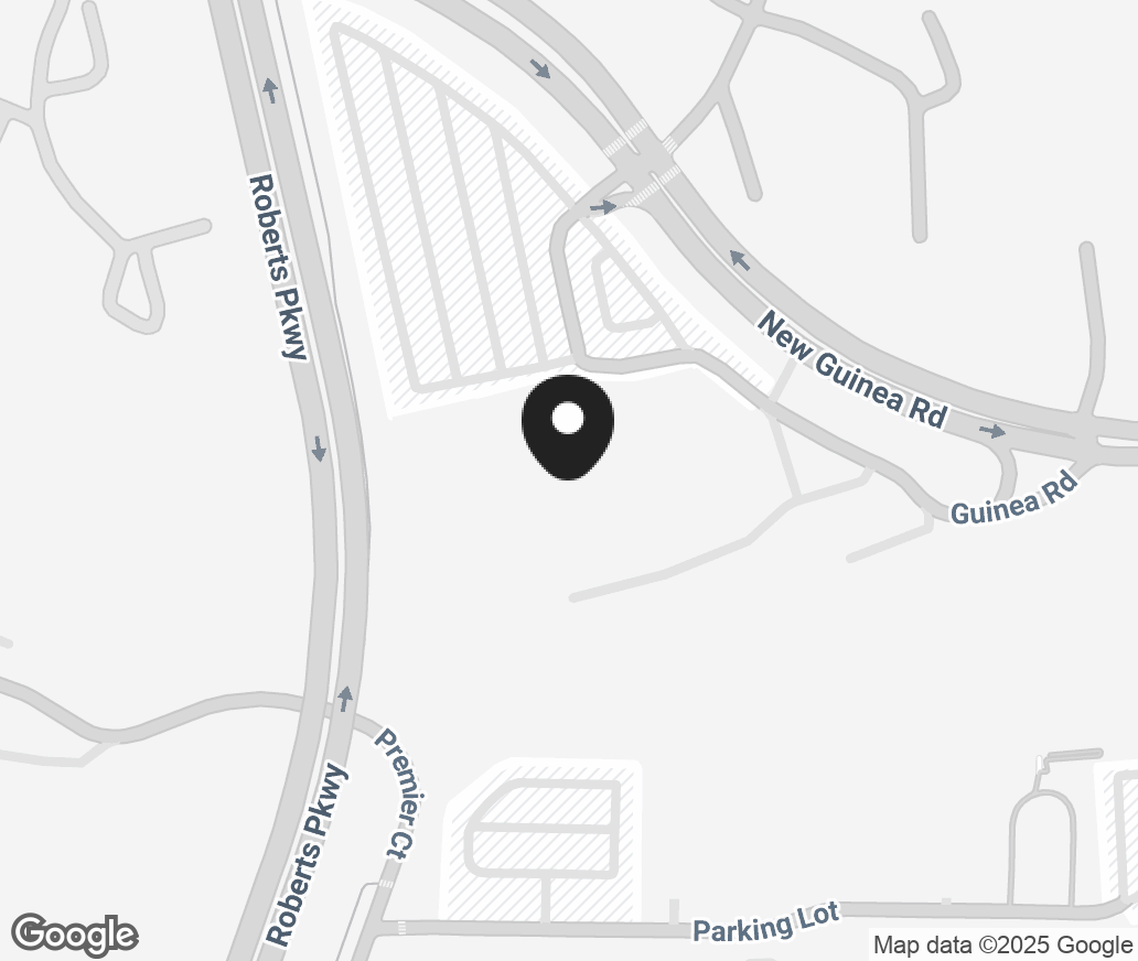 Google Map of 10301 New Guinea Rd, Fairfax VA 22032