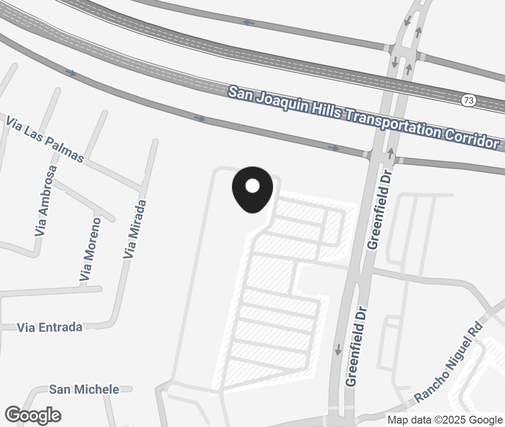 Google Map of 27991 Greenfield Drive, Laguna Niguel CA 92677