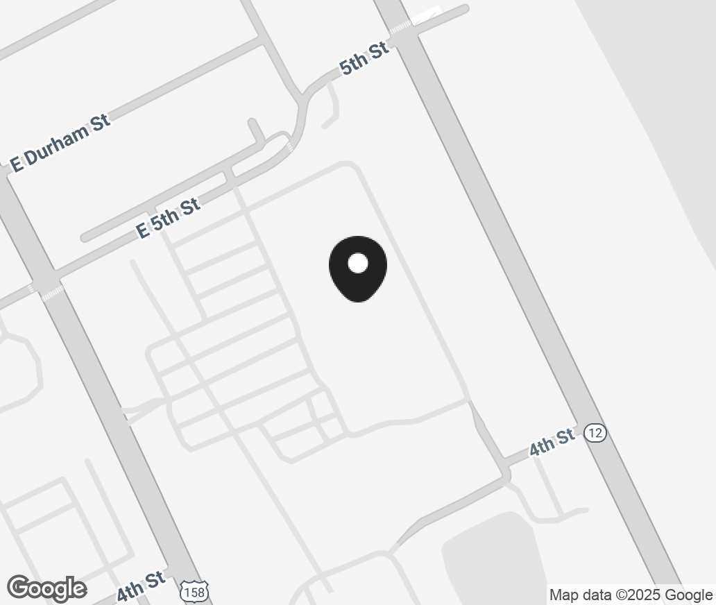 Google Map of 1901 N Croatan Highway, Kill Devil Hills NC 27948