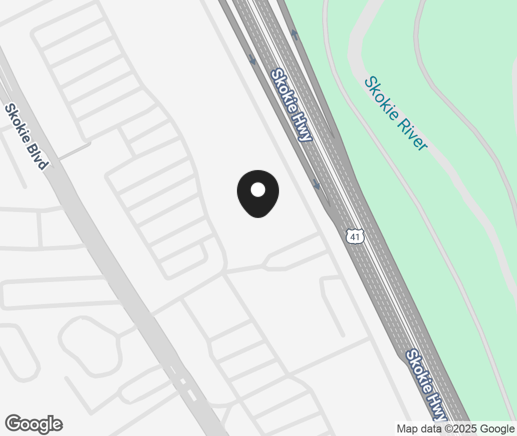 Google Map of 199 Skokie Boulevard, Northbrook IL 60062