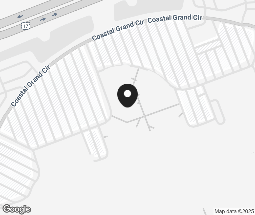 Google Map of 710 Coastal Grand Circle, Myrtle Beach SC 29577