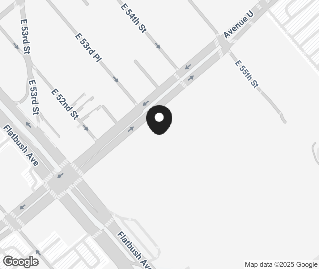 Google Map of 5100 Kings Plaza Space 0151, Brooklyn NY 11234