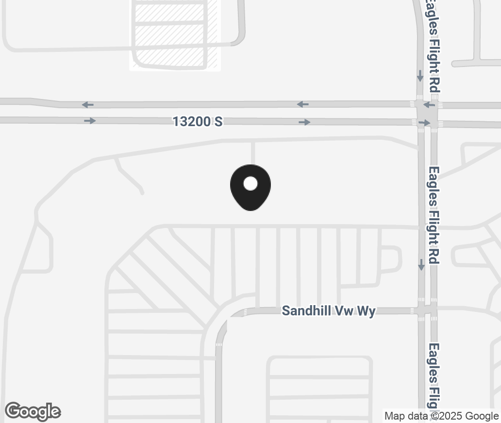 Google Map of 4604 W Kestrel Range Road, Riverton UT 84096