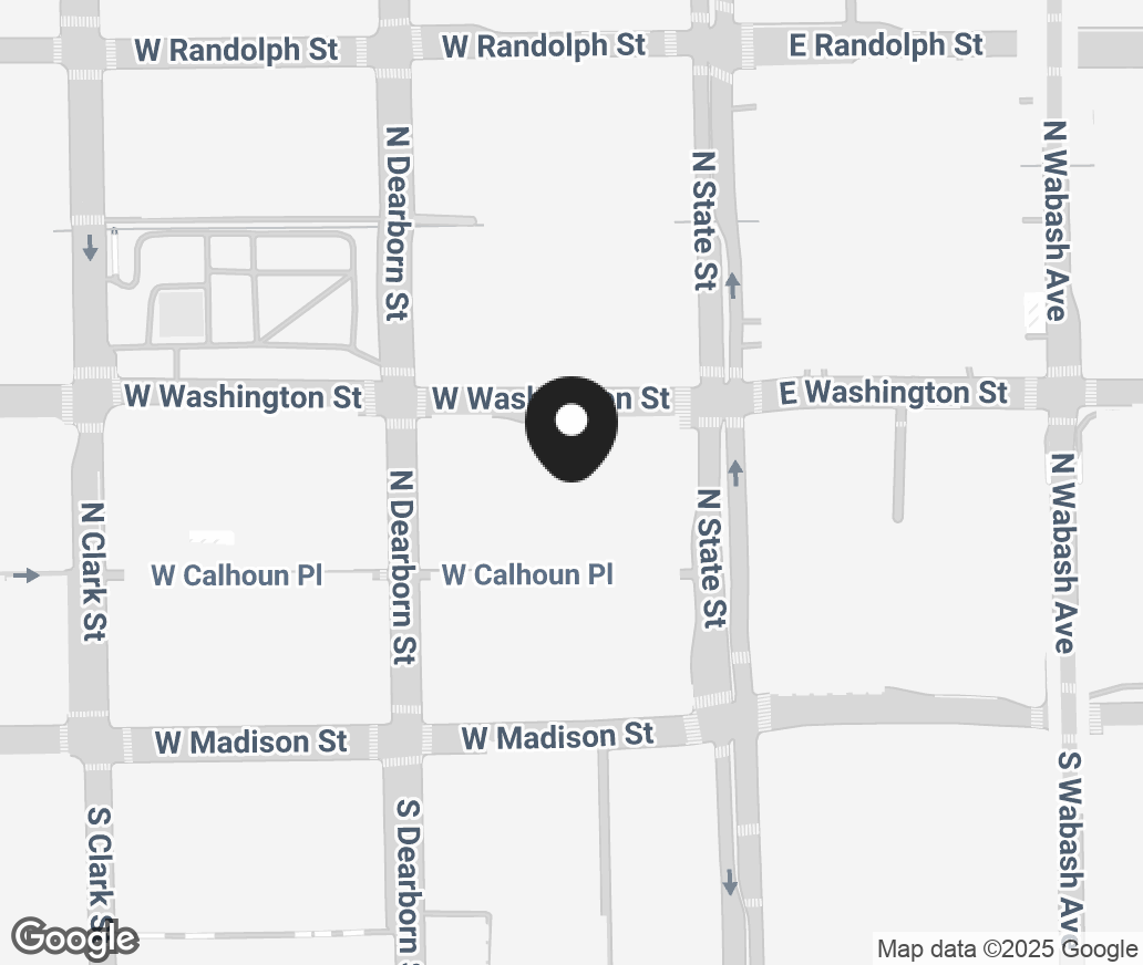 Google Map of 24 N State Street, Chicago IL 60602