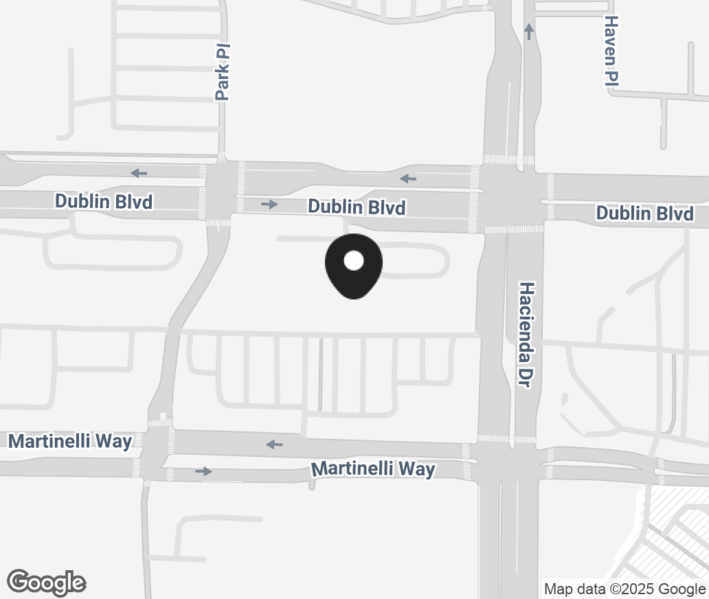 Google Map of 5186 Dublin Blvd, Dublin CA 94568