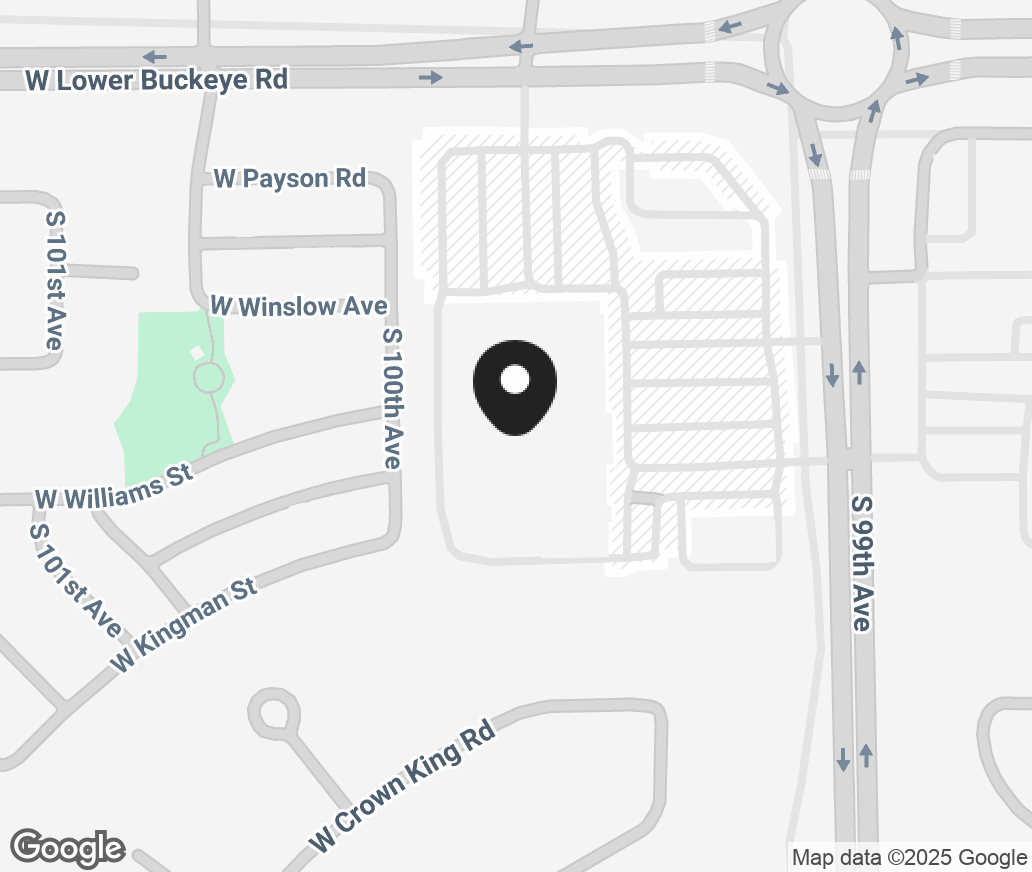 Google Map of 3000 S 99Th Ave, Tolleson AZ 85353