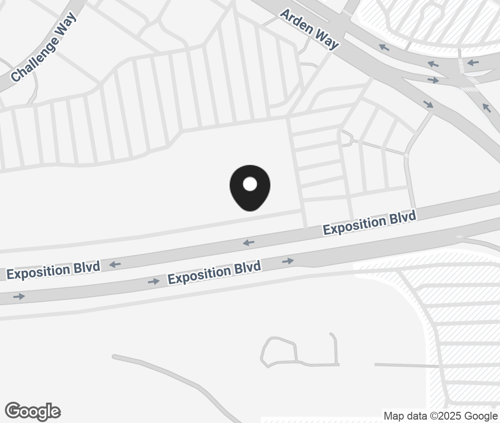 Google Map of 1896 Arden Way, Sacramento CA 95815