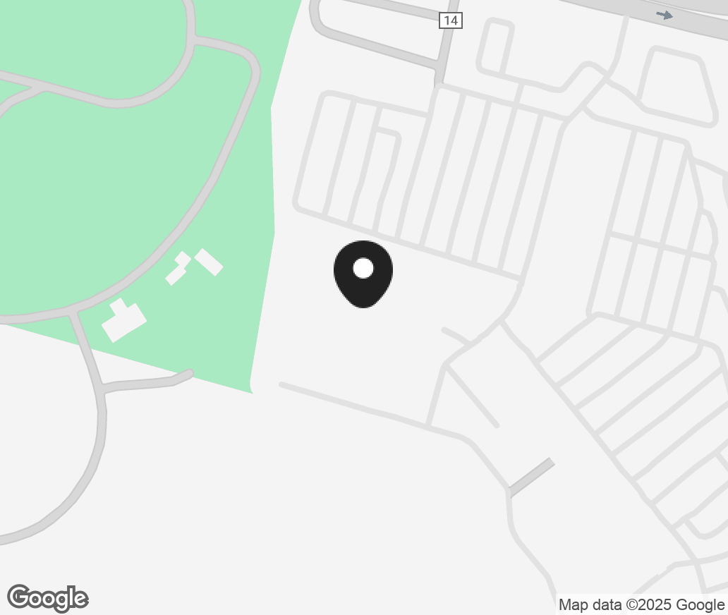 Google Map of 2701 W Hundred Rd, Chester VA 23831