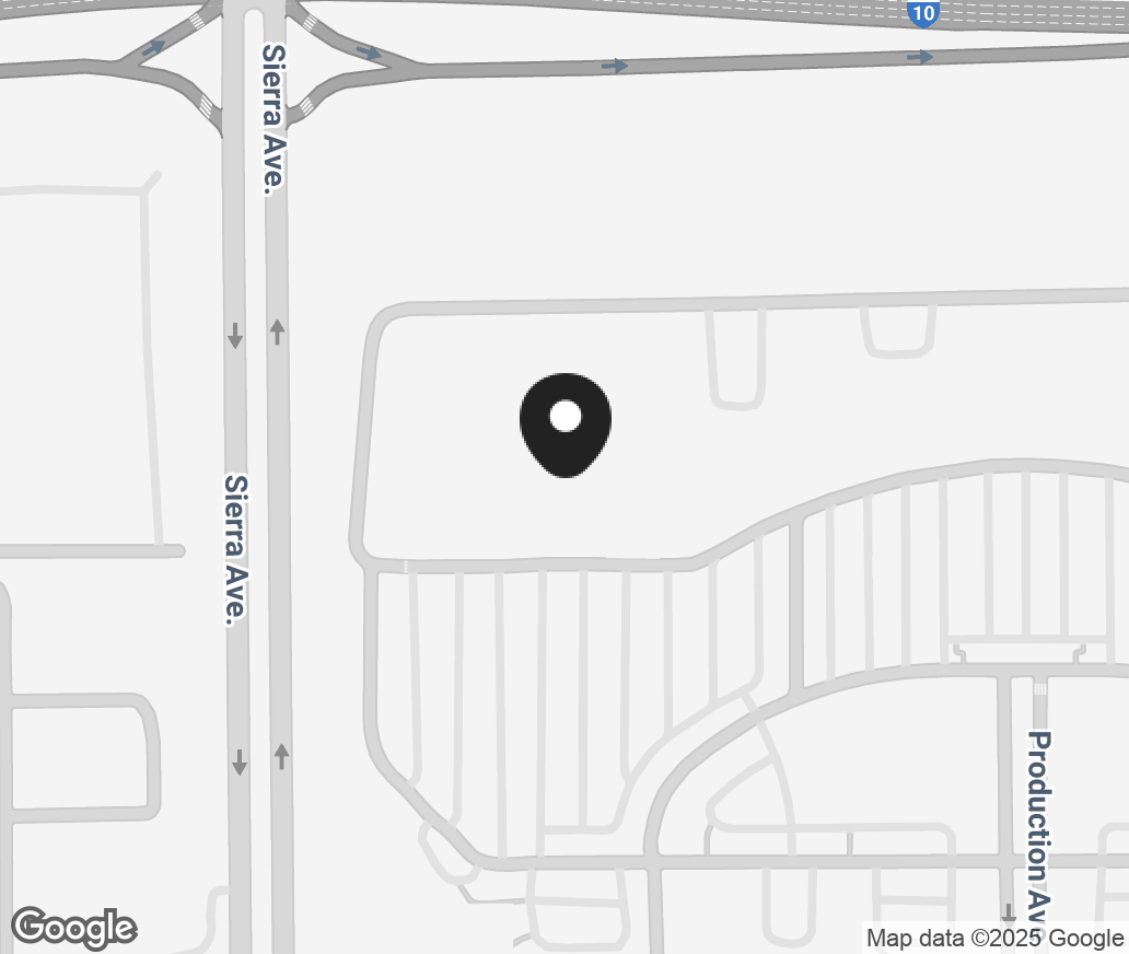Google Map of 16964 Slover Ave, Fontana CA 92337-7556
