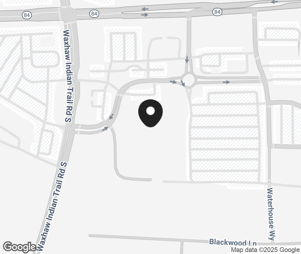 Google Map of 6350 Weddington Rd, Wesley Chapel NC 28104