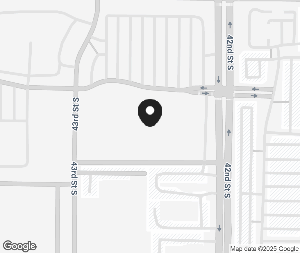 Google Map of 4202 13Th Ave Sw, Fargo ND 58103