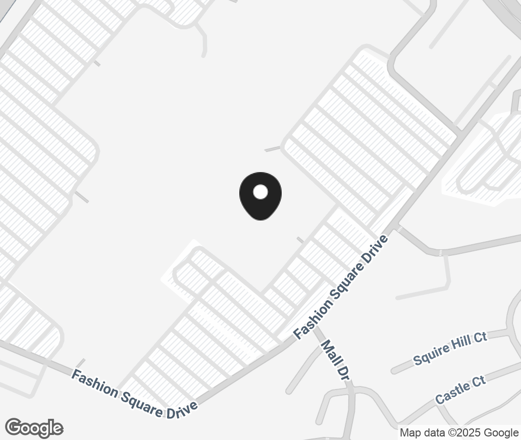 Google Map of 1581 E Rio Road, Charlottesville VA 22901